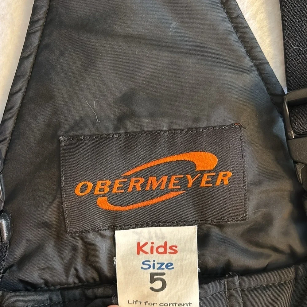 Obermeyer child’s bibbed snow pants